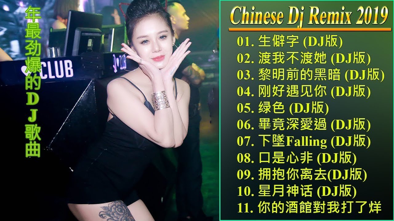 Nonstop China Mix – 2019 Chinese DJ –  最佳Tiktok混音音樂(中文舞曲) – 2019年最劲爆的DJ歌曲 –  全中文DJ舞曲 高清 新2019夜店混音