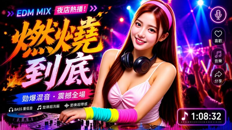 最火歌曲DJRemix 《燃燒到底》【動態歌詞 / Lyrics Video】2026抖音熱門中文DJ串燒 🚗 全網爆紅中文Remix 🔥 2026最新抖音神曲 × 車載DJ × 夜店電音 Nonstop Mix