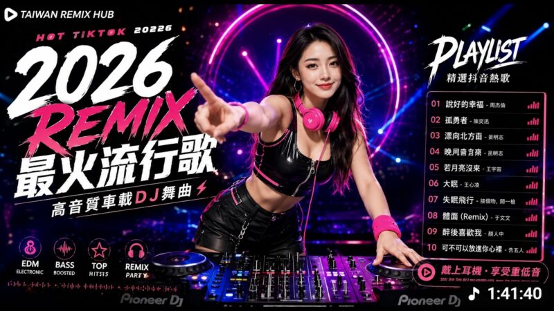 最火歌曲DJRemix 🌙深夜高速专用DJ神曲｜2026最火重低音中文串烧｜快乐与回忆交织｜越听越上头/💔伤感情歌遇上重低音DJ｜《秋日回忆》催泪串烧｜2026夜驾必听中文神曲