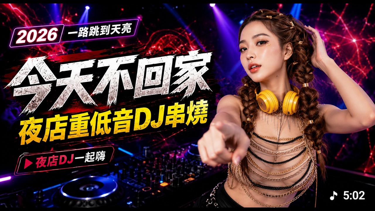 最火歌曲DJRemix 【2026華語DJ Remix】抖音熱門中文神曲 🚗 車載音樂 × Deep Night Nonstop Mix｜Taiwan Remix Hub 【2026上半年金曲串燒/動態歌詞】